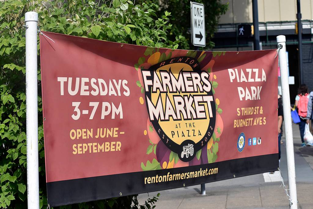 Sunny days for the Renton Farmers Market