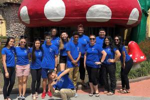 They could have met Mickey, but chose to help others