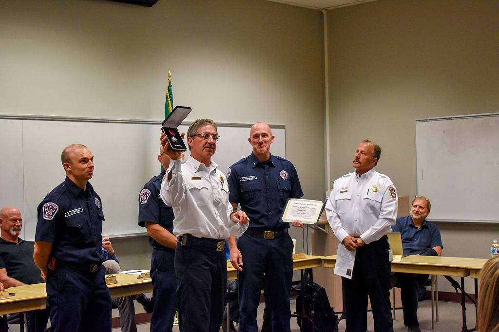 He rushed into the smoke to rescue a driver, now he’s being honored