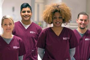 Courtesy of Valley Medical Center. Renton Technical College medical students.