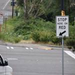 Photos by Haley Ausbun.                                The new red light camera at the Benson Drive and South Puget Drive intersection had the highest citations in the region, in 2018.