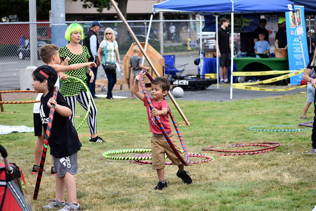 Photo by Haley Ausbun.                                 Renton River Days 2019.