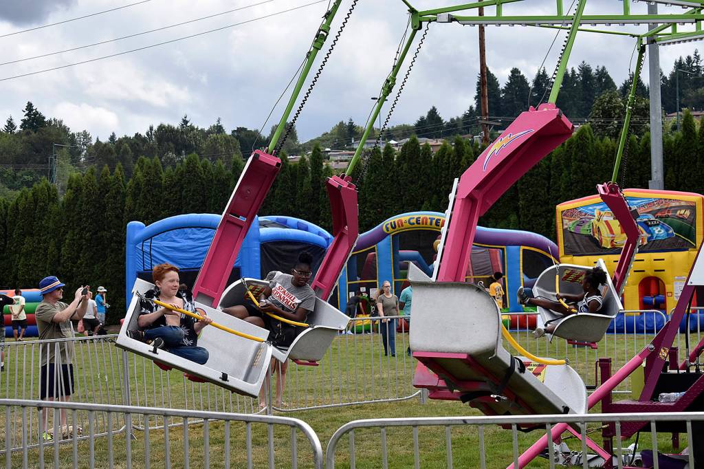 Photo by Haley Ausbun.                                 Renton River Days 2019.
