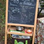 Photos by Haley Ausbun. The BackYardFarm, a local couple trying to help folks with small yards build their own farm, hosted an event July 27, where guests could meet the animals, feed the goats and eat food sourced from their own back yard.