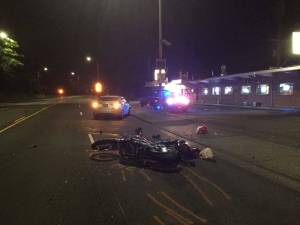 Alcohol a factor in fatal motorcycle crash