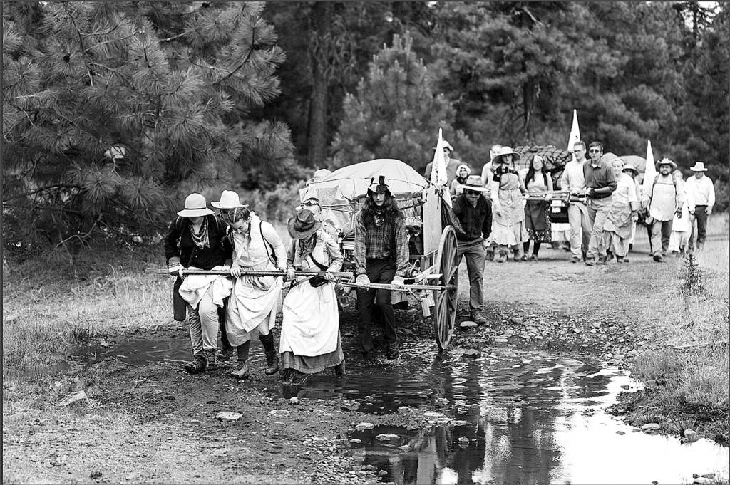 Local church group reenacts families’ pilgrimage