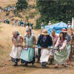 Local church group reenacts families’ pilgrimage