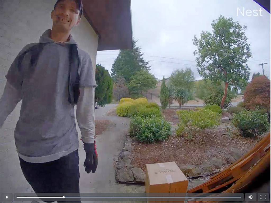 Suspect uses a Lime rental car to steal packages