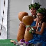 Halau Hula Ka Lei Mokihana I Ka Ua Noe perform at the 10th annual Uwajimaya Renton Polynesian Festival, Saturday Aug. 17. Photo by Haley Ausbun.