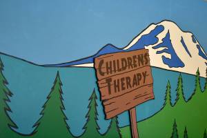Photo by Haley Ausbun. The new murals at the Valley Medical Center Childrens Therapy facility.