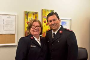 Photo by Haley Ausbun. Captains Adelma Braga and Isaias Braga were appointed to lead the Renton Salvation Army in June 2019.