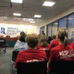 Photo by Haley Ausbun. RESP union members attended the Sept. 11 Renton School Board meeting to make their story heard as they continue to negotiate for a new contract with the district.