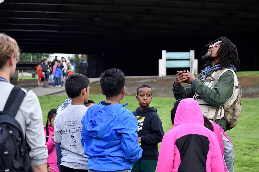 Renton’s little salmon scientists