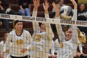 Enumclaw beats Hazen volleyball 3-1