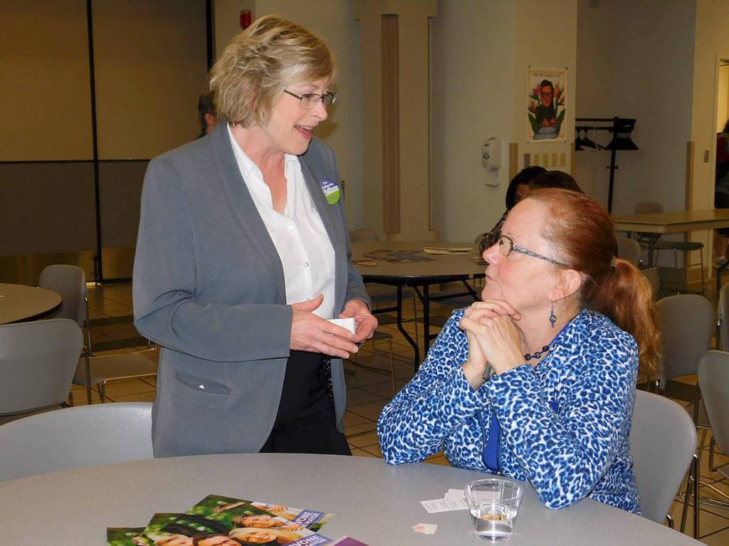 Candidates face voters at forum