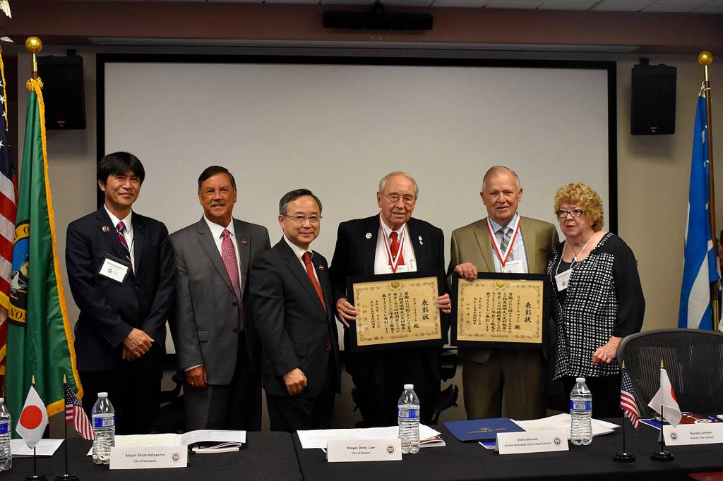 A friendly bridge spanning years and oceans