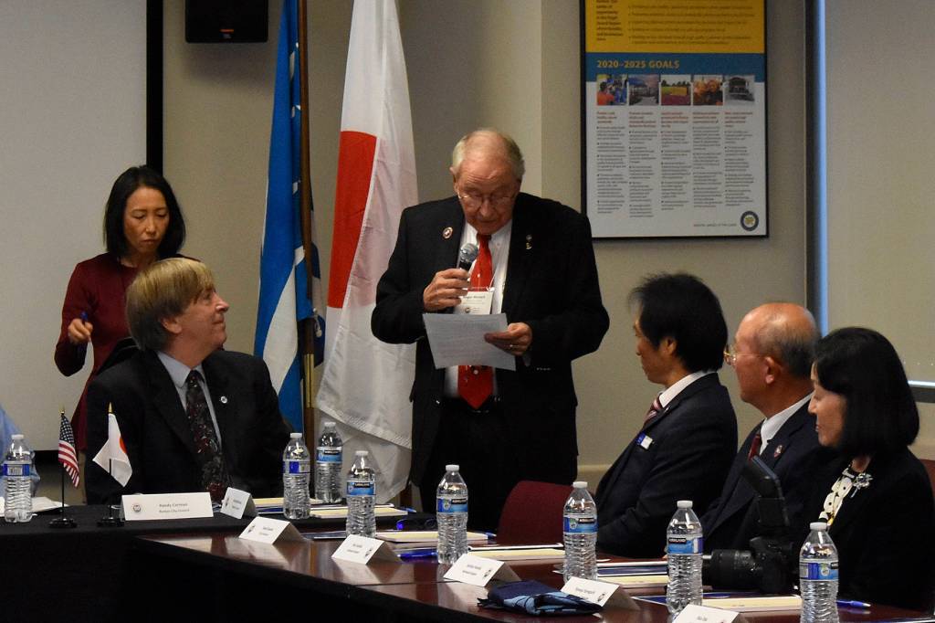 A friendly bridge spanning years and oceans