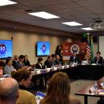 Photo by Haley Ausbun. The Oct. 17 formal ceremony in honor of the 50th anniversary of Nishiwaki-Renton sister cities agreement.