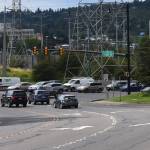 Photo by Haley Ausbun. The new red light camera at the Benson Drive and South Puget Drive intersection had the highest citations in the region, in 2018.