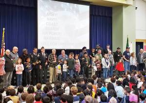 Renton students honor veterans