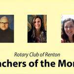 November 2019 Teachers of the Month from Rotary Club of Renton