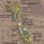 Courtesy of the City of Renton. The proposed Tri-Master park plan