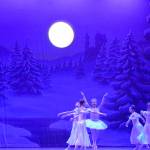 Photo by Haley Ausbun. Evergreen City Ballet dancers rehearsing at the Meydenbauer Center Theatre in Bellevue, Dec. 4.