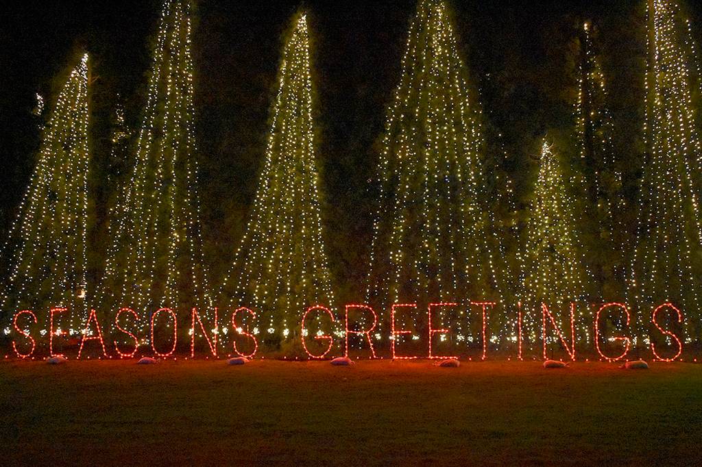 Spe-shell holiday lights featured in Renton