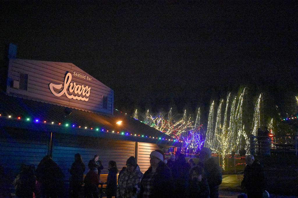 Spe-shell holiday lights featured in Renton