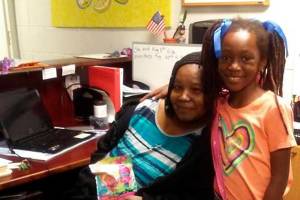 Photo courtesy of BRAGG Project                                REACH Center of Hope Volunteer Coordinator Kinza Shafir and BRAGG Founder Ezra Lucien, 9.