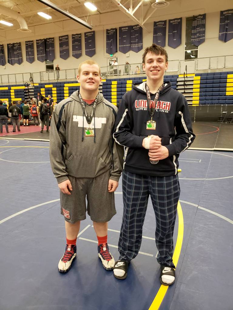 Lindbergh wrestling brings home two medals