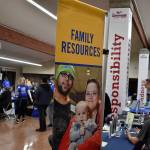 Photo by Haley Ausbun. The United Way Family Resource Exchange event on Martin Luther King Jr. Day, Jan. 20 at Lindbergh High School.