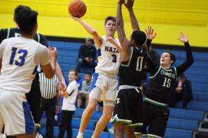 Kentwood serves Hazen basketball another loss
