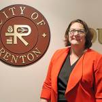 Angelina Benedetti at Renton City Hall. Photo courtesy of city of Renton