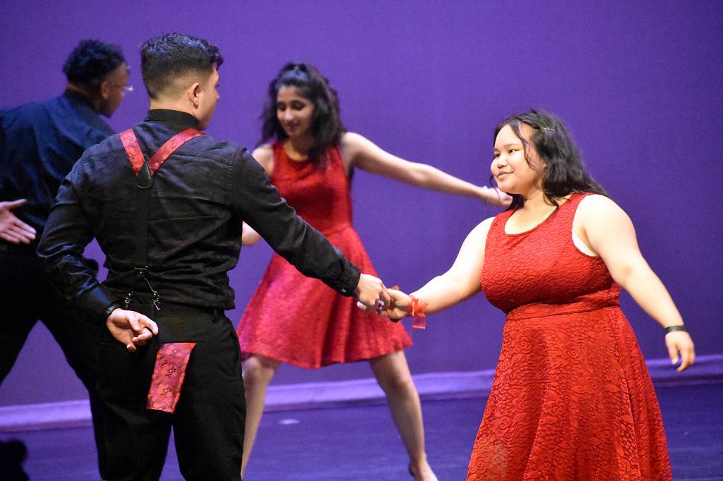 Photo by Haley Ausbun. An annual event, Renton High School students showed off their culture, heritage and interests through the 2020 Renton Multicultural Show, Feb. 7 and Feb. 8 at the IKEA Performing Arts Center. The student hosts of the event opened up by saying that Renton High School holds the event each year as a chance to get their one big family into the room together in reunion. Performances included the Multicultural Fashion Show, Black Student Union, Latinx Student Union, K-pop and J-pop performances, Filipino Club and many more.