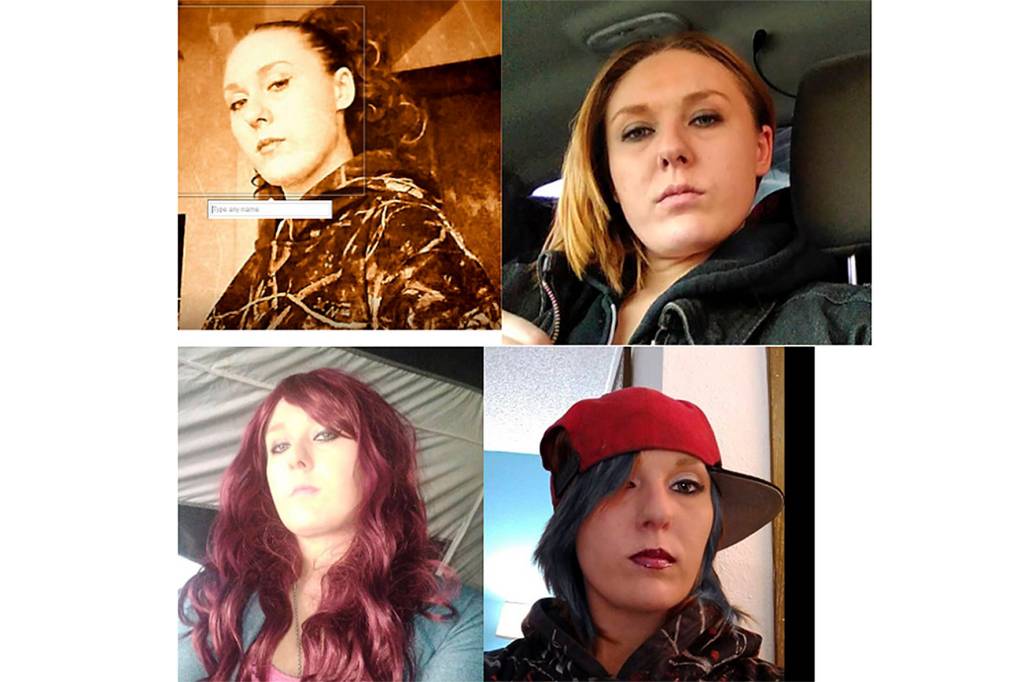 Courtesy of Renton Police Department. Photos of the suspect in Rylee Russell Marks death, 30-year-old Kelcey M. Gornowich.