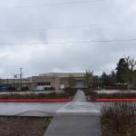 Photo by Haley Ausbun. Hazen High School, one of the schools in the region closed due to a positive case of COVID-19, the disease caused by the novel coronavirus.