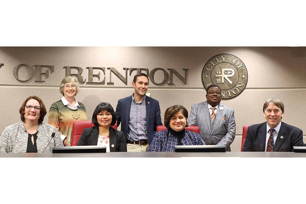 Renton City Council, courtesy of city of Renton.