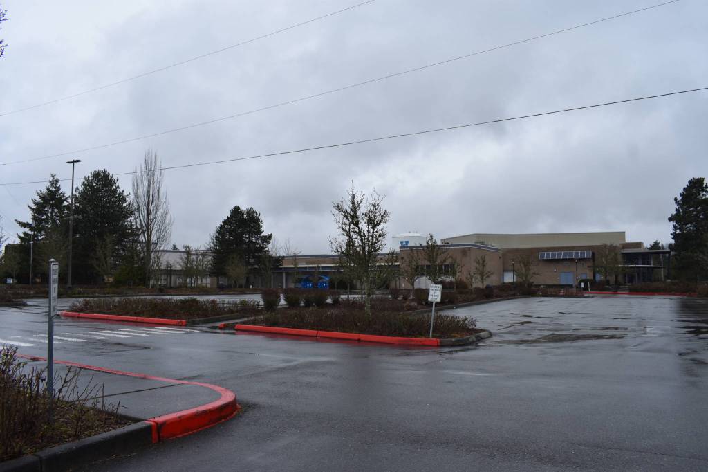 Photo by Haley Ausbun. Hazen High School, one of the schools in the region closed due to a positive case of COVID-19, the disease caused by the novel coronavirus.