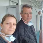 Thea Fleming, 40, and her husband Mick, 58, have been quarantined on the Grand Princess cruise ship, which is docked in Oakland, Calif., for eight days amid the outbreak of 21 total COVID-19 cases were discovered on the ship. Courtesy photo