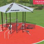 A design of the future Renton Fitlot park, funded by AARP. Photo courtesy of AARP.