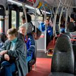 Passengers on a King County Metro bus. File photo