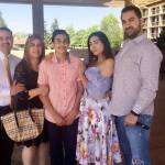 Photo courtesy of Gyros House Mediterranean Grill.                                From left to right: Moussa Elmoussa, Dalal Elmoussa, Daniel Elmoussa, Diana Elmoussa, and Walid Hassan. The family-operated business is now moving from its location at The Landing to catering-only.