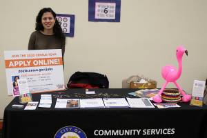 From the Reporter archives, January 2020. Full Time Census Program Manager Ginna Hernandez was hired by the city through September 2020 to help Renton get counted in the U.S. Census. Now the city sits at a 72.2% response rate.