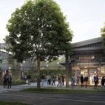 The never-used REI Bellevue headquarters was sold to Facebook for $390 million, according to an announcement on Monday, Sept. 14. Rendering of courtyard. Courtesy photo/Wright Runstad & Company