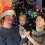 Jacob Hyland, Jamie Hyland and their one-year-old son Uriel, who was killed in the Cold Springs Fire. Courtesy photo/Harborview Medical Center.