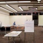 A photo of the inside of the old library facility before it was remodeled into the new Sunset Community Center. Courtesy photo/Renton Housing Authority
