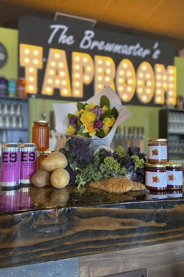 Items included in one of last years CSA boxes (photo credit: Marley Rall)