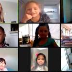 Maria Gulchuk, a teacher in Federal Way, chats with her students via Zoom during online class on in 2020. File photo