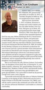 Robert "Bob" Lee Graham | Obituary